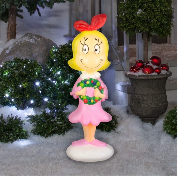 The Grinch Cindy Lou Who Blow Mold - Picture 1 of 8